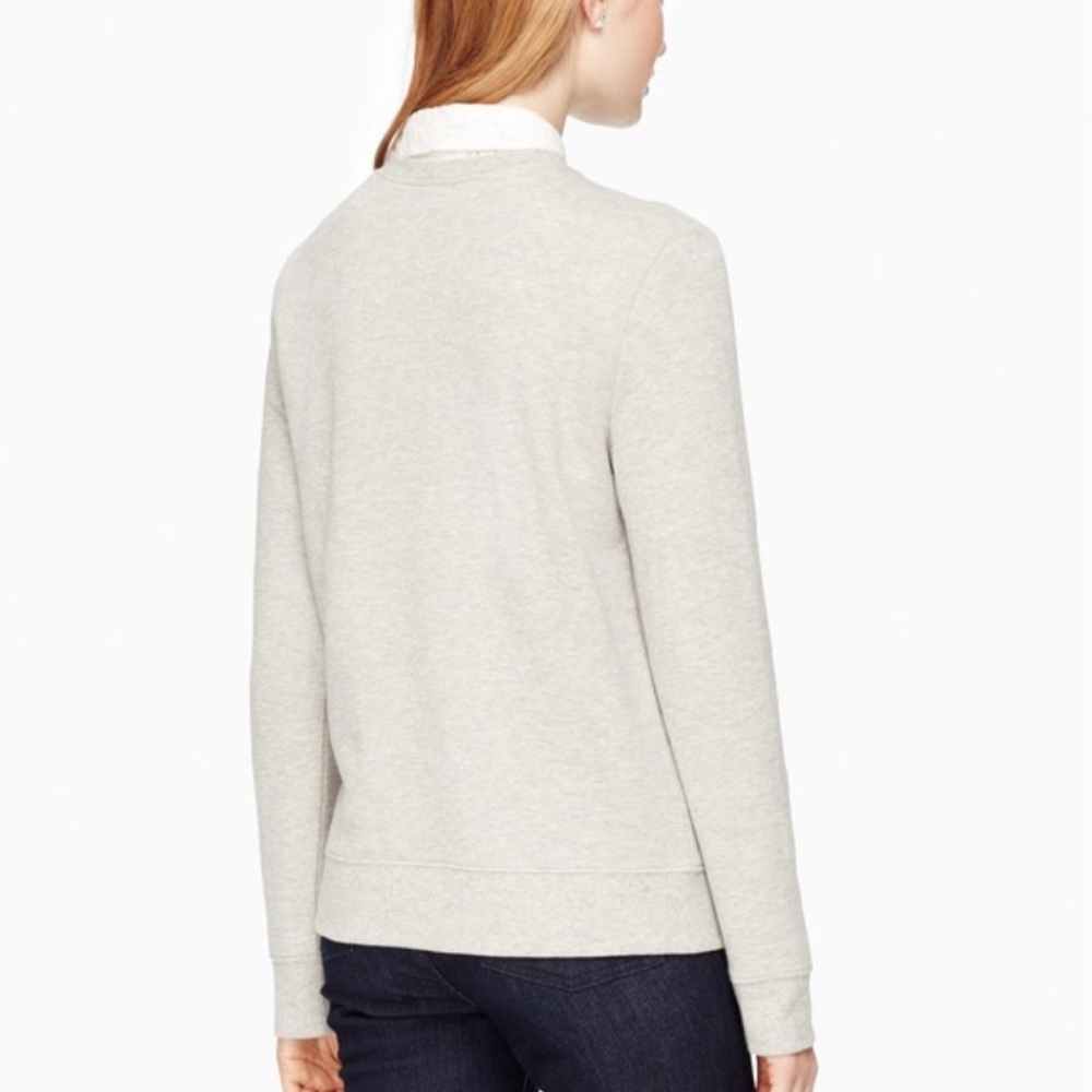 Kate Spade Broome Street Make Magic Happen Rabbit Ears Sweatshirt XS - Picture 2 of 7